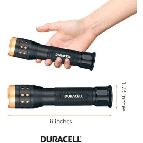 Duracell Aluminum Focusing LED Flashlight C - Aircraft Aluminum - Black