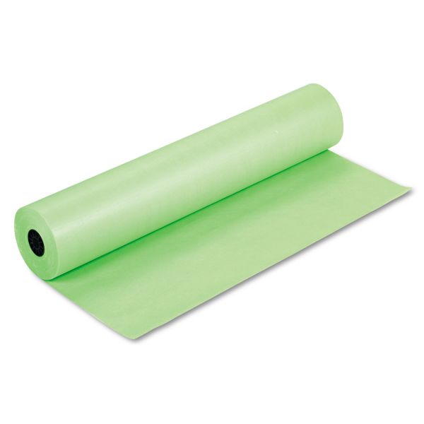 Pacon Rainbow Duo-Finish Colored Kraft Paper, 35 lb Wrapping Weight, 36" x 1,000 ft, Lite Green