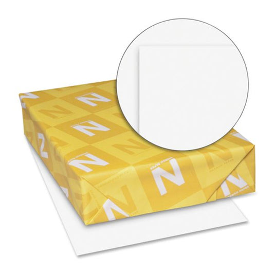 Neenah Paper Capitol Bond Letter Size - 8 1/2" x 11" - 24 lb Paper Weight - Cockle Finish - Bright White - 500 Sheets/ Ream - 1 Ream