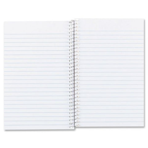 National Three-Subject Wirebound Notebooks, Medium/College Rule, Blue Cover, 9.5 x 6, 150 Sheets