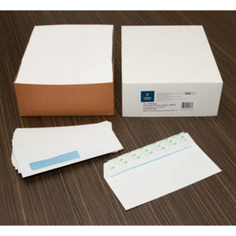 Business Source Business Envelopes, #10 (9.75" x 4"), Peel & Seal, 500 Envelopes/ Box #10 (9.75" x 4") - Peel & Seal - 500 Envelopes/ Box - Window