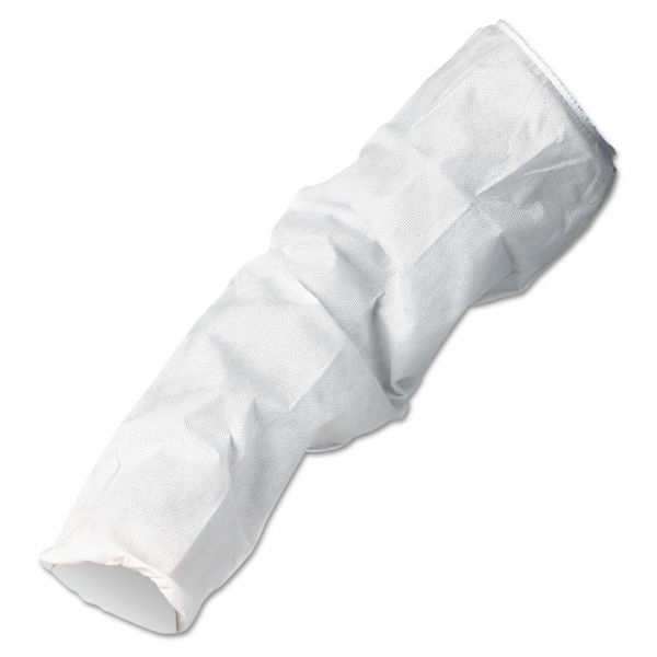 KleenGuard A10 Breathable Particle Protection Sleeve Protectors, 18", White, 200/Carton