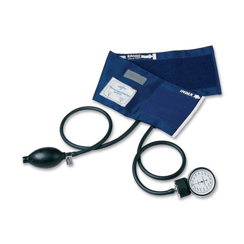 Medline Handheld Aneroid Sphygmomanometer Child-Size - Nylon - Blue