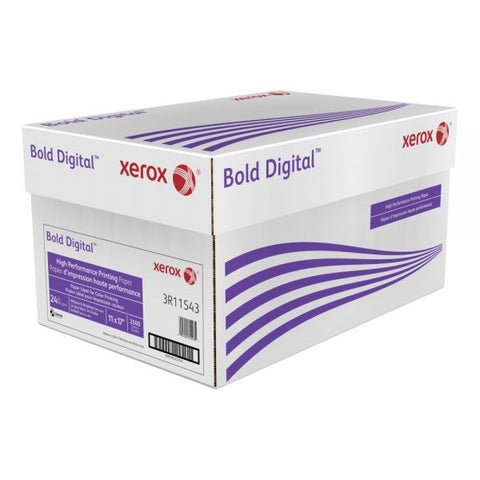 Xerox Bold Digital Printing Paper, Ledger Size (11" x 17"), 98 (U.S.) Brightness, 24 Lb, FSC Certified, Ream Of 500 sheets, Case of 5 Reams