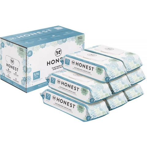 The Honest Company Honest Baby Wipes, Classic, Pack Of 576 Wipes