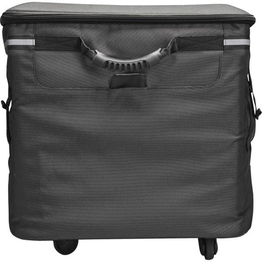 Solo PRO TRANSPORTER 128 Roller Travel/Luggage Bottom Case- Box 1 of 2 - Black 20.5" x 26" x 18.75" - Bump Resistant - Black Luggage - 128L Volume Capacity - 1 Pack