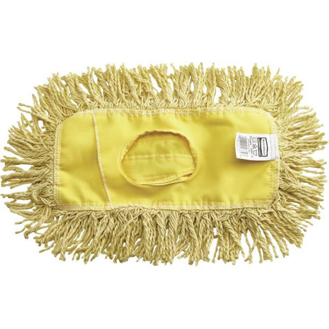 Rubbermaid Commercial Trapper Blend Dust Mop 24" Width - Yarn, Cotton, Plastic