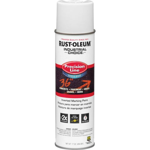 Rust-Oleum Industrial Choice Precision Line Marking Paint 17 fl oz - 1 Each - White