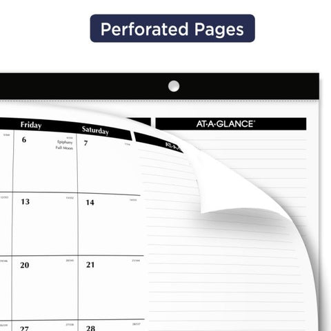 AT-A-GLANCE 2023 RY Compact Desk Pad, Small, 17 3/4" x 11"