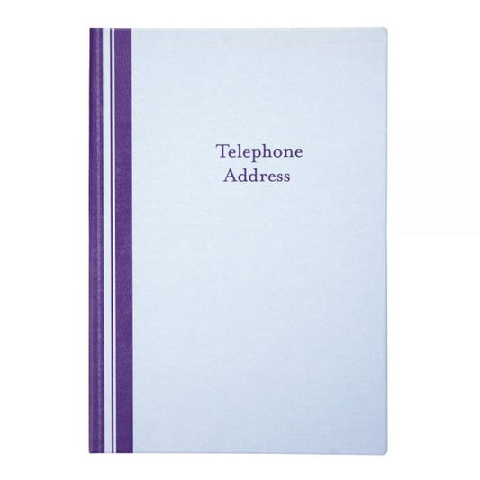 Fashion Ringbound Telephone/Address Book, 7 7/16" x 9 3/16