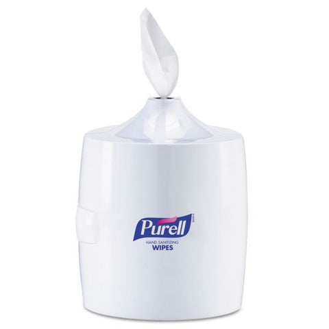 PURELL Hand Sanitizer Wipes Wall Mount Dispenser, 1,200/1,500 Wipe Capacity, 13.3 x 11 x 10.88, White