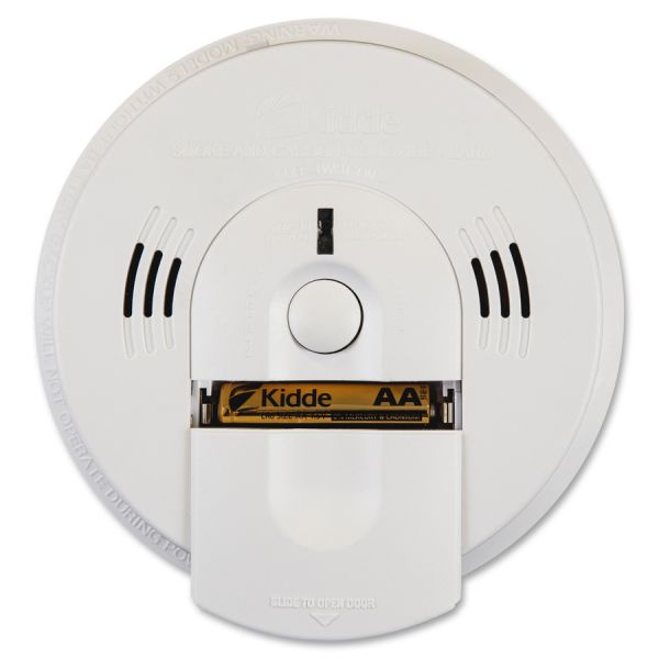 Kidde Fire Combo Smoke/Carbon Monoxide Alarm Wireless - Visual - Green, Red - White