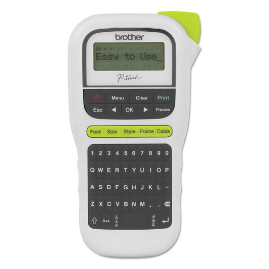 Brother P-Touch PT-H110 Easy Portable Label Maker, 2 Lines, 4.5 x 6.13 x 2.5