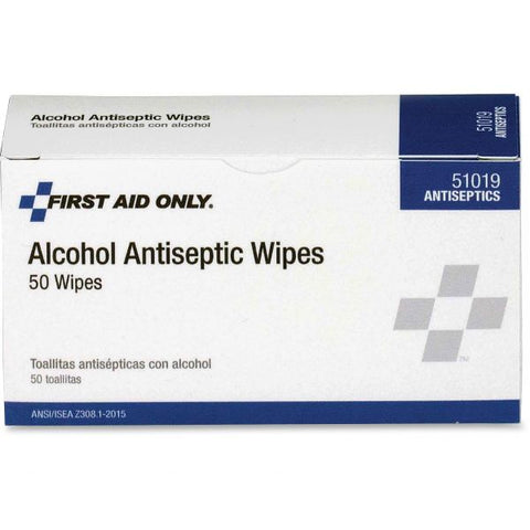 PhysiciansCare by First Aid Only First Aid Alcohol Pads, 50/Box