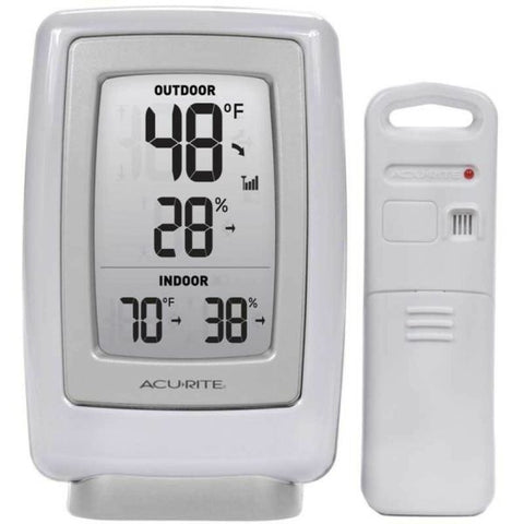 AcuRite 00611A3 Weather Station LCD - Weather Station165 ft - Desktop, Wall Mountable