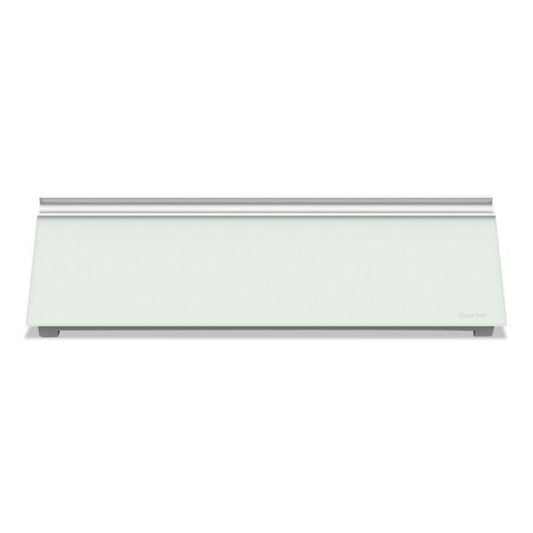 Quartet Glass Dry Erase Desktop Computer Pad, 18 x 6, White Surface