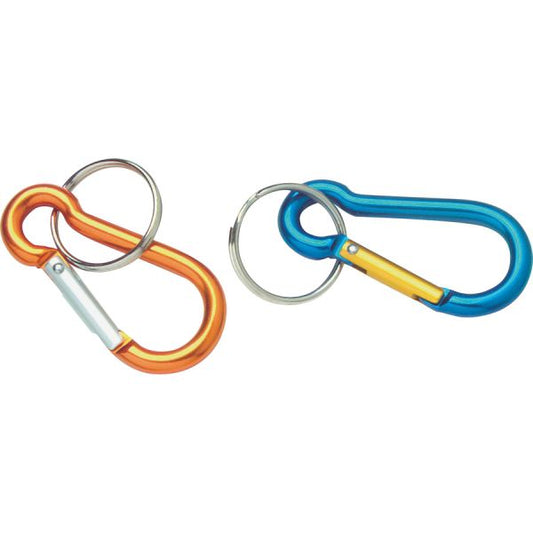 Baumgartens 2" Carabiner Key Ring Aluminum - Assorted