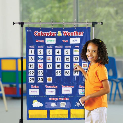 Learning Resources Calendar/Weather Pocket Chart