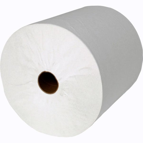 Scott Hard Roll Paper Towels, 8 x 950 ft, 1-Ply, White, 6 Rolls/Carton