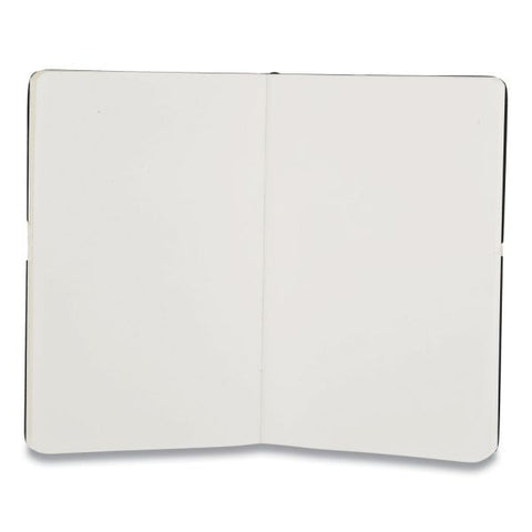 Moleskine Cahier Journal, 1 Subject, Narrow Rule, Black Cover, 10 x 7.5, 3/Pack