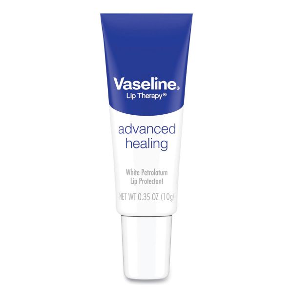 Vaseline Lip Therapy Advanced Lip Balm, Original, 0.35 oz Tube