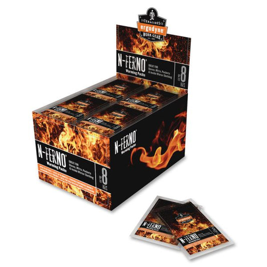 Ergodyne N-Ferno Warming Packs 2 Warmers/ Pack - 40 Packs/ Box