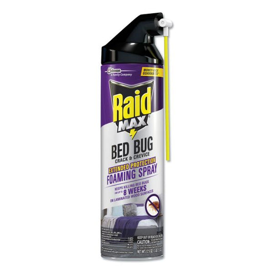 Raid Foaming Crack and Crevice Bed Bug Killer, 17.5 oz Aerosol Spray