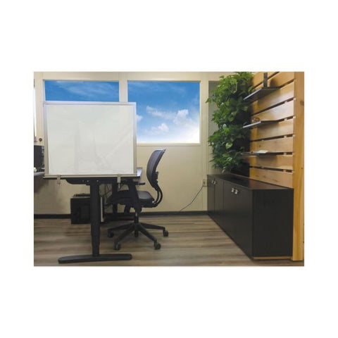 Ghent Desktop Acrylic Protection Screen, 29 x 1 x 24, Frosted