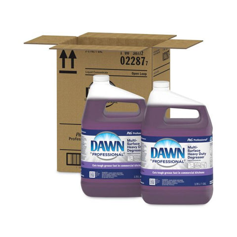 Dawn Professional Multi-Surface Heavy Duty Degreaser, Fresh Scent, 1 gal Bottle, 2/Carton