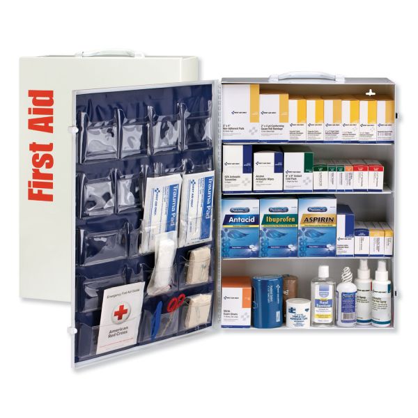 First Aid Only ANSI Class B+ 4 Shelf First Aid Station with 51010, 1437 Pieces