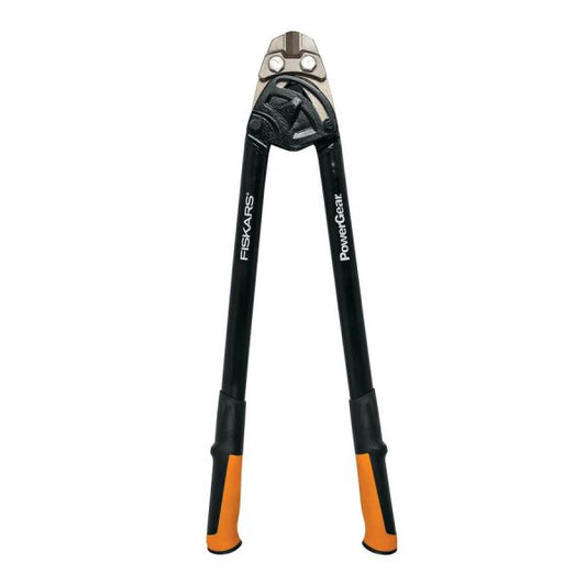 Fiskars Pro PowerGear Bolt Cutter (24") 24" Length - Steel - Ergonomic Handle, Adjustable Jaw, Heat Treated, Soft Grip, Rugged, Durable