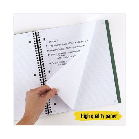 Five Star Advance Wirebound Notebook, 1 Subject, Medium/College Rule, Randomly Assorted Covers, 11