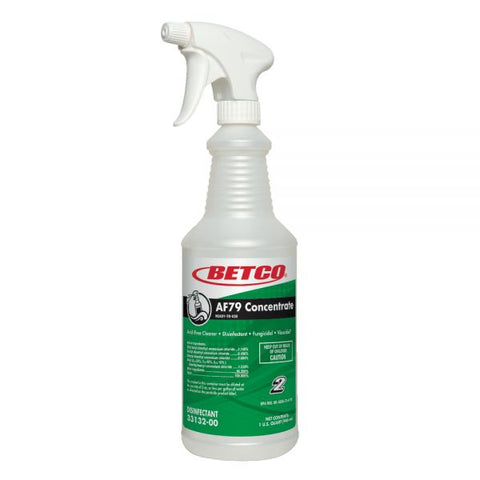 Betco AF79 Spray Bottles, 32 Oz., Pearlized, Case Of 12